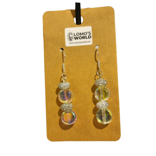 Iridescent Glow Drop Earrings