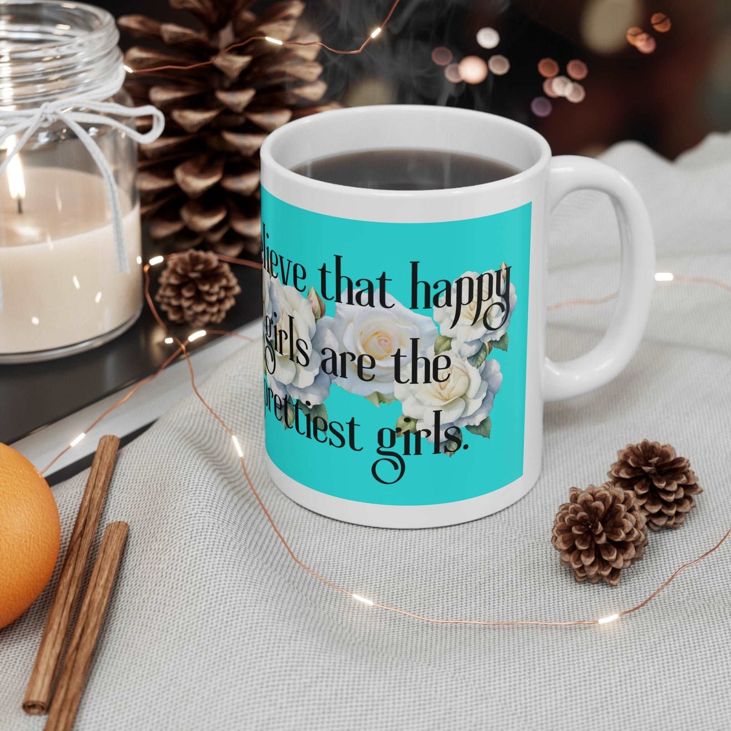 Happiest Girls Ceramic Mug 11oz