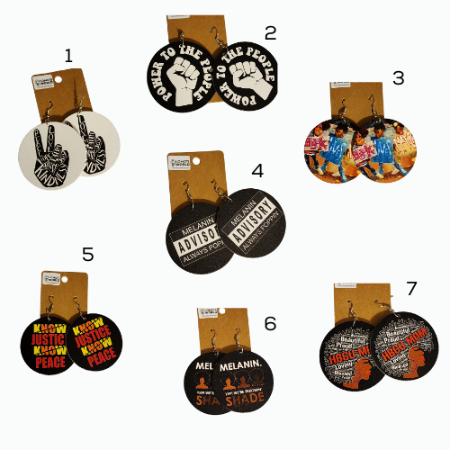 Empowerment Statement Earrings - Assorted Designs