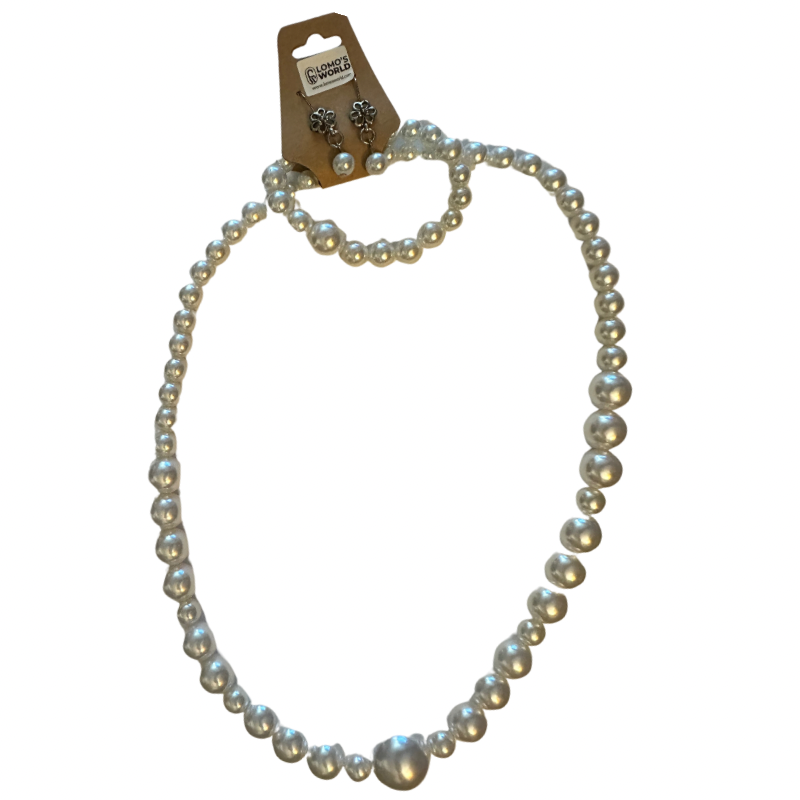 Elegant Pearl Jewelry Set