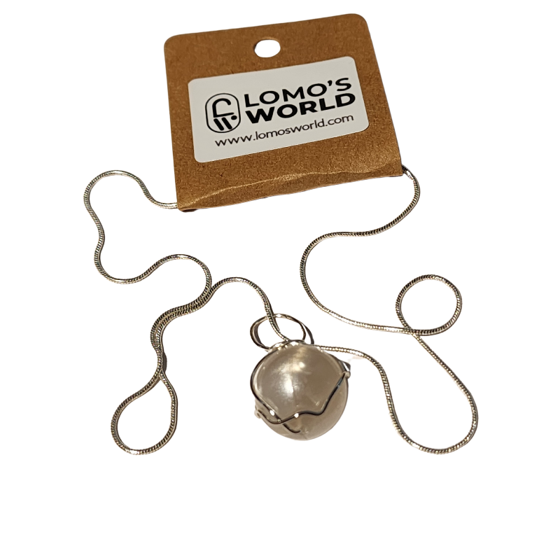 Elegant Pearl Cage Pendant Necklace