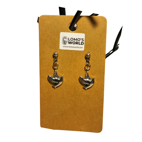 Dove Charm Earrings