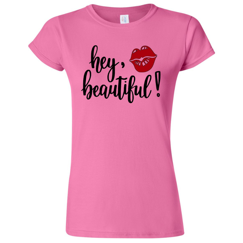 Hey Beautiful Graphic T-Shirt