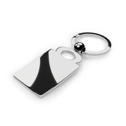 In October We Wear Pink Rectangle Photo Keyring