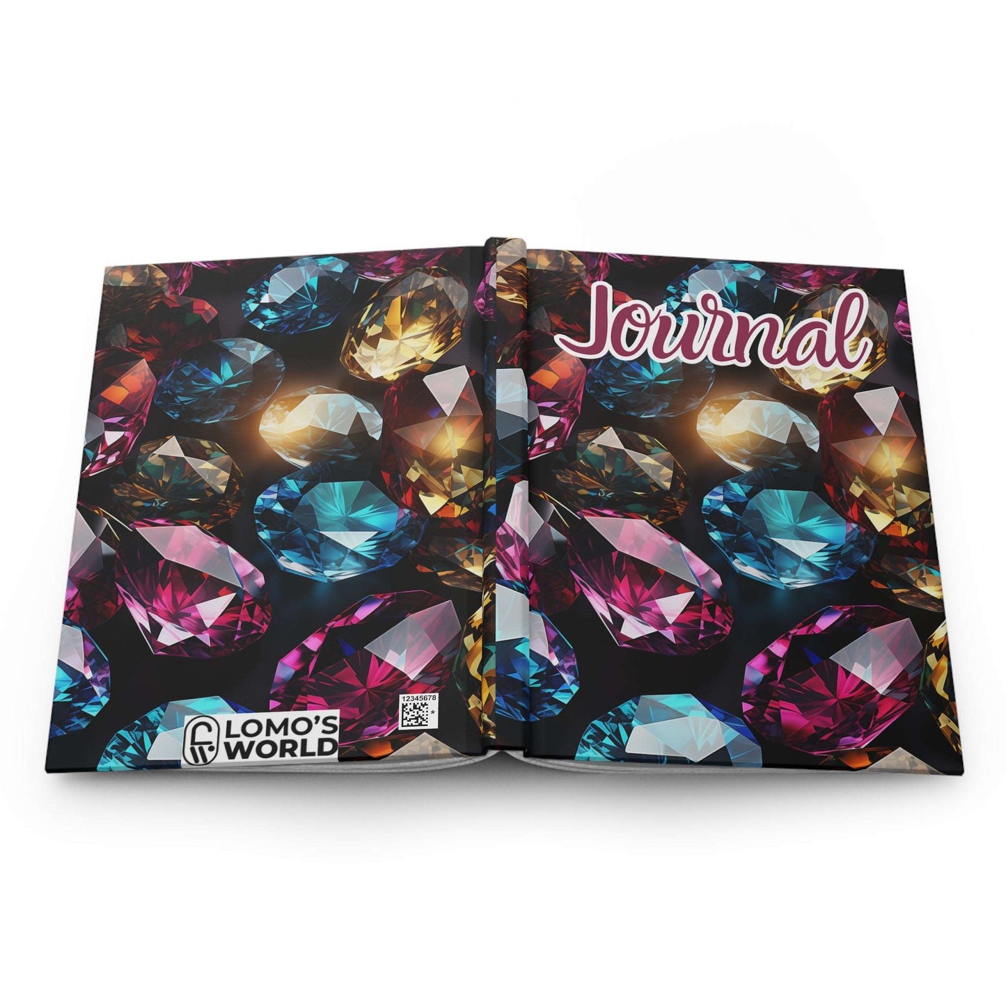 Colorful Diamonds-Writing Journal, Hardcover Journal Matte