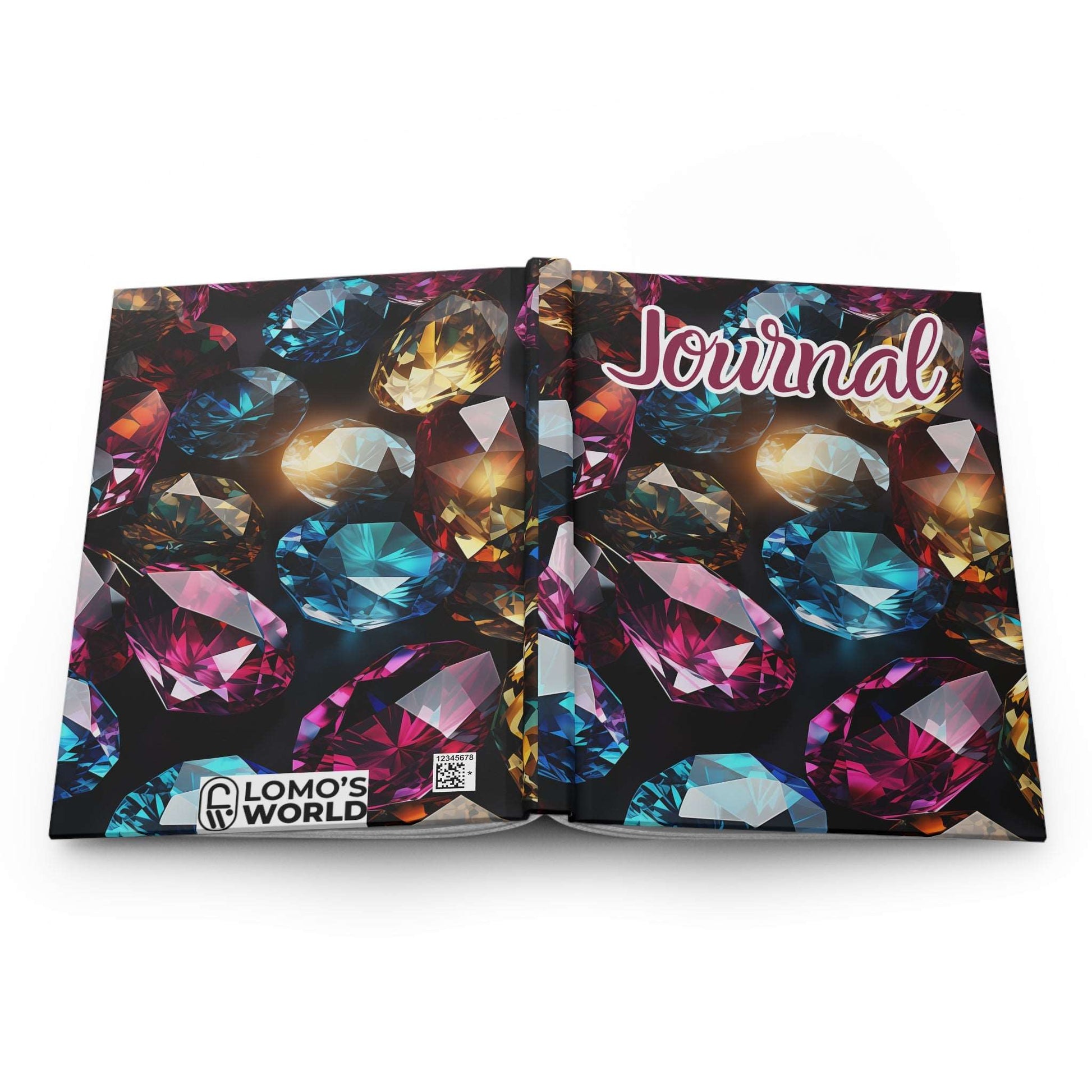 Colorful Diamonds-Writing Journal, Hardcover Journal Matte