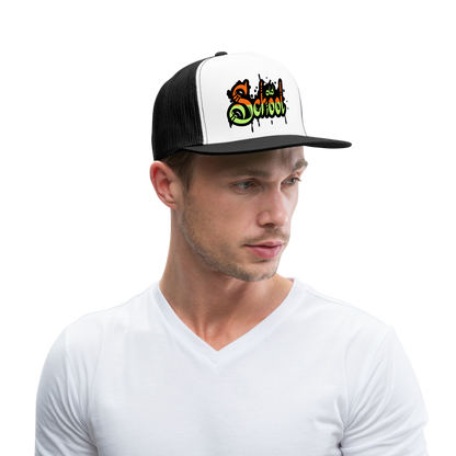 Trucker Hat - white/black
