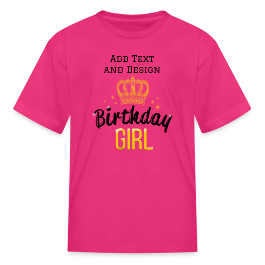 Kids' T-Shirt - fuchsia