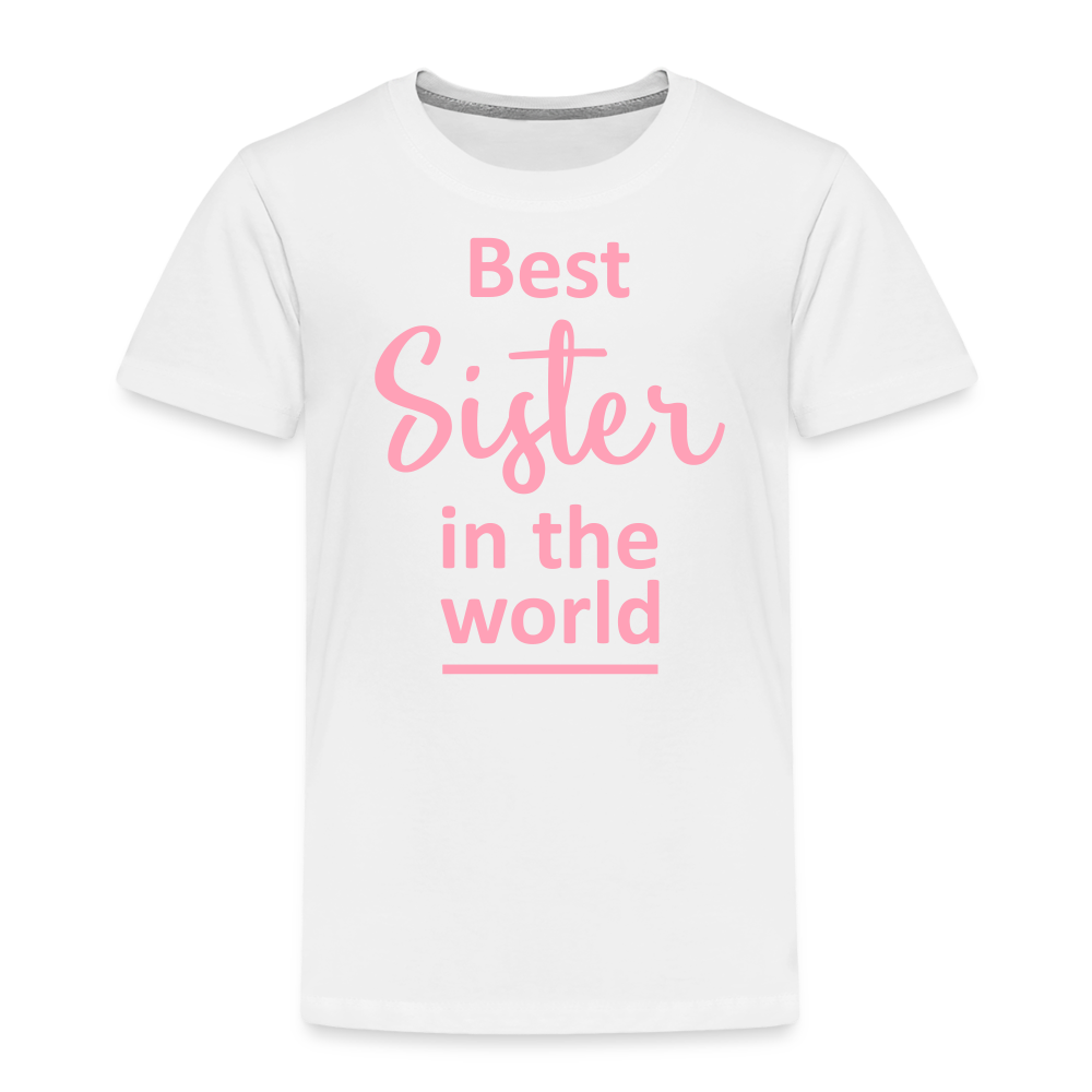 Toddler Premium T-Shirt - white