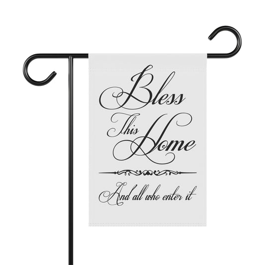 Bless This Home Garden & House Banner