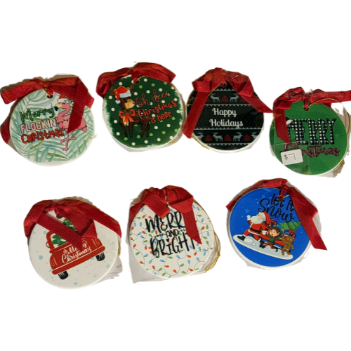Festive Ceramic Christmas Ornament