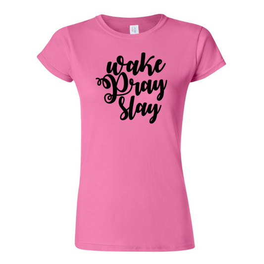 Wake Pray Slay Graphic T-Shirt