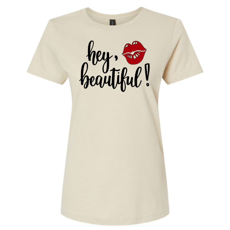 Hey Beautiful Graphic T-Shirt
