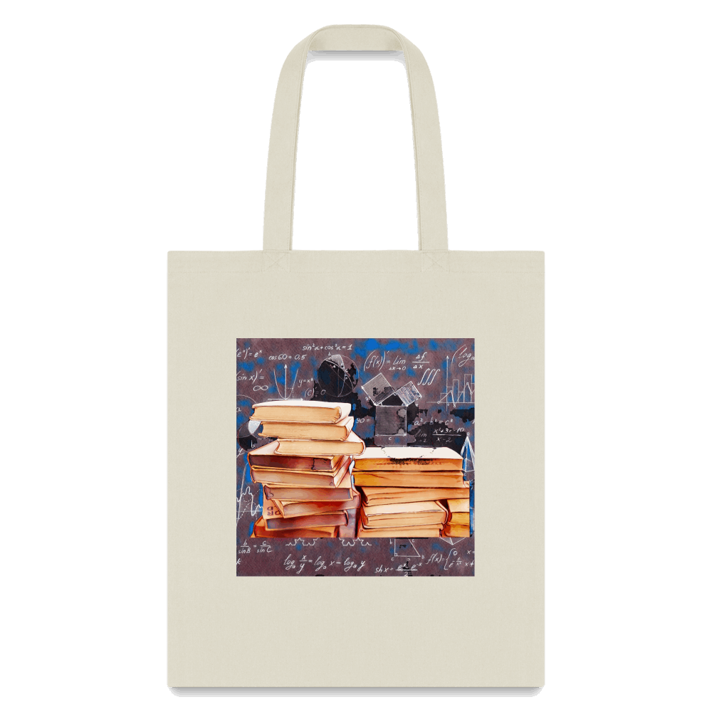 The Books Tote Bag - natural