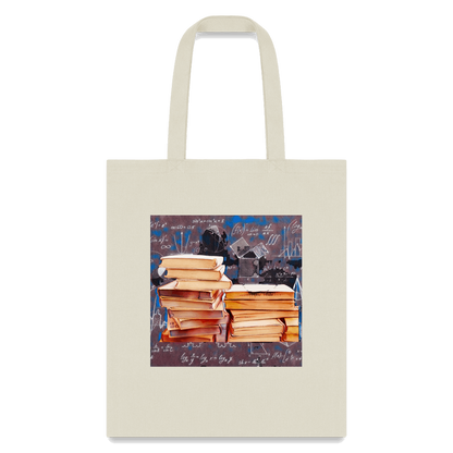 The Books Tote Bag - natural
