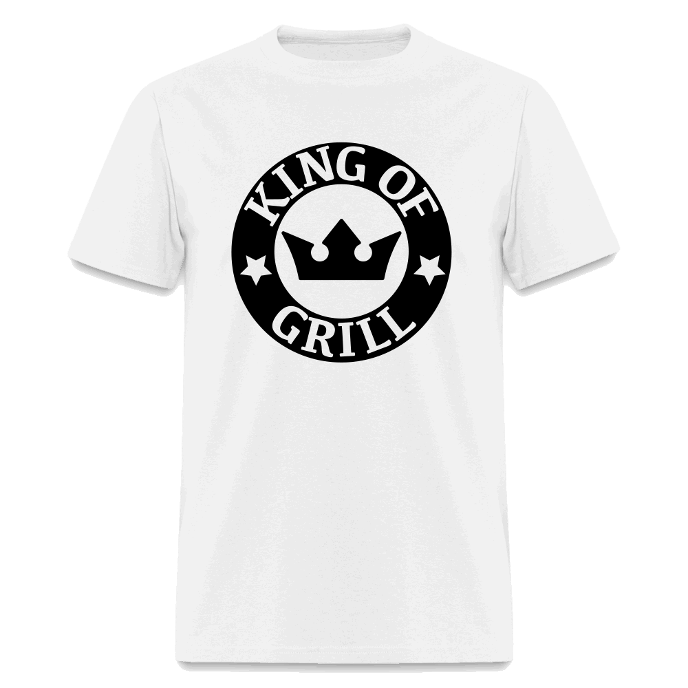 Unisex Classic T-Shirt - King Of Grill - white