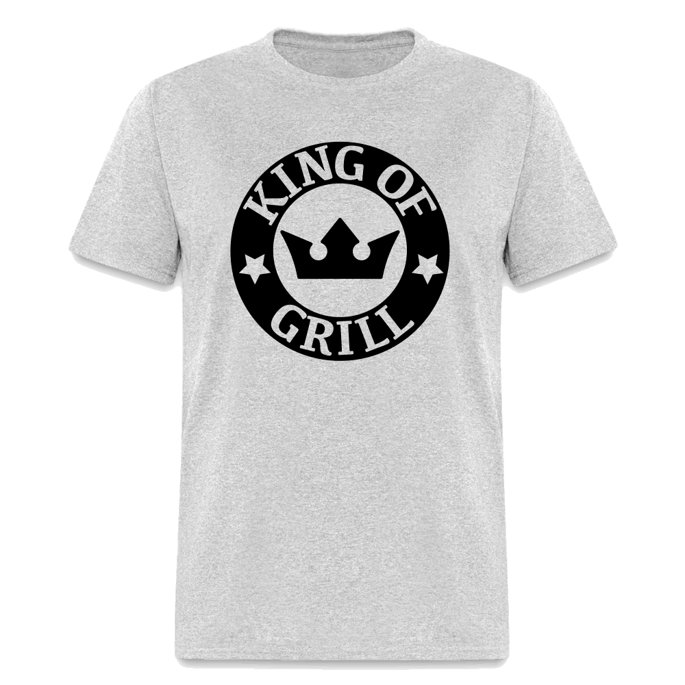 Unisex Classic T-Shirt - King Of Grill - heather gray