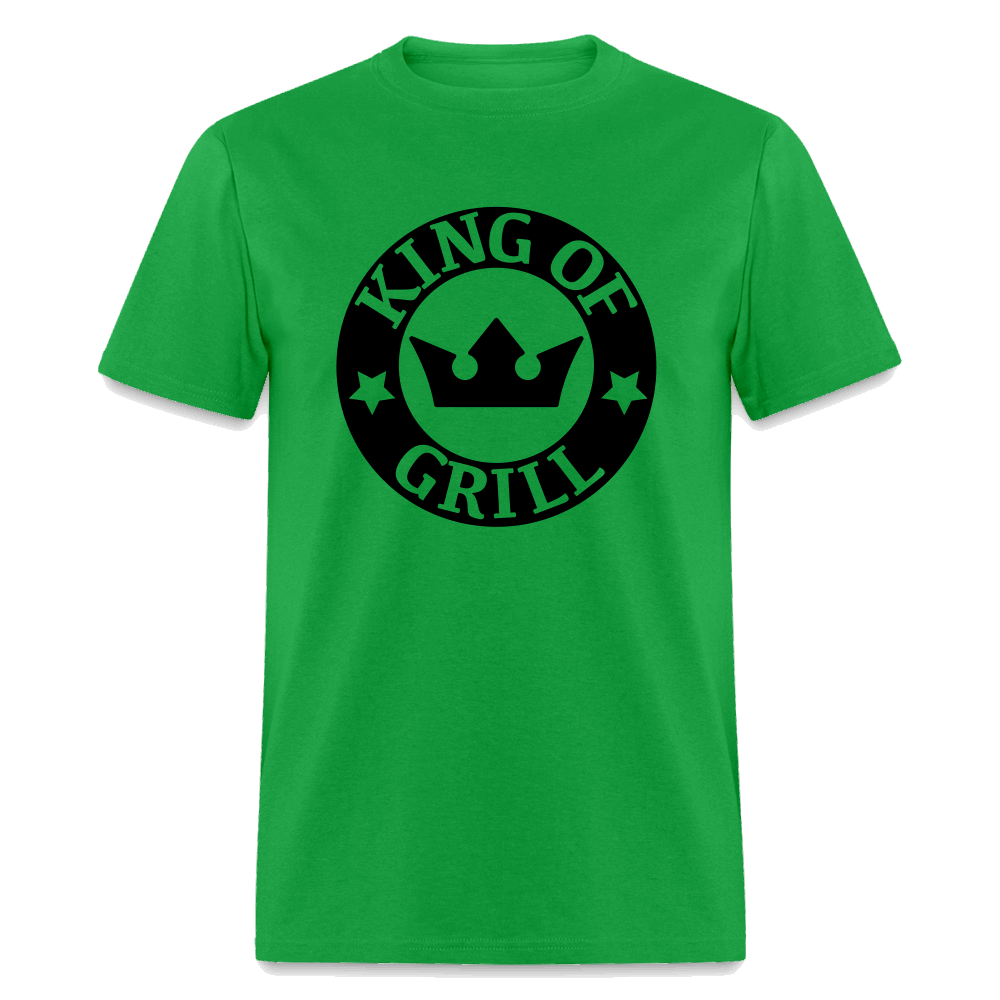 Unisex Classic T-Shirt - King Of Grill - bright green