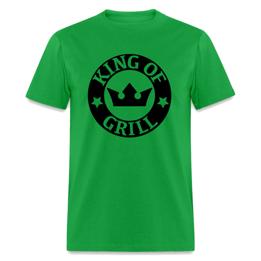Unisex Classic T-Shirt - King Of Grill - bright green