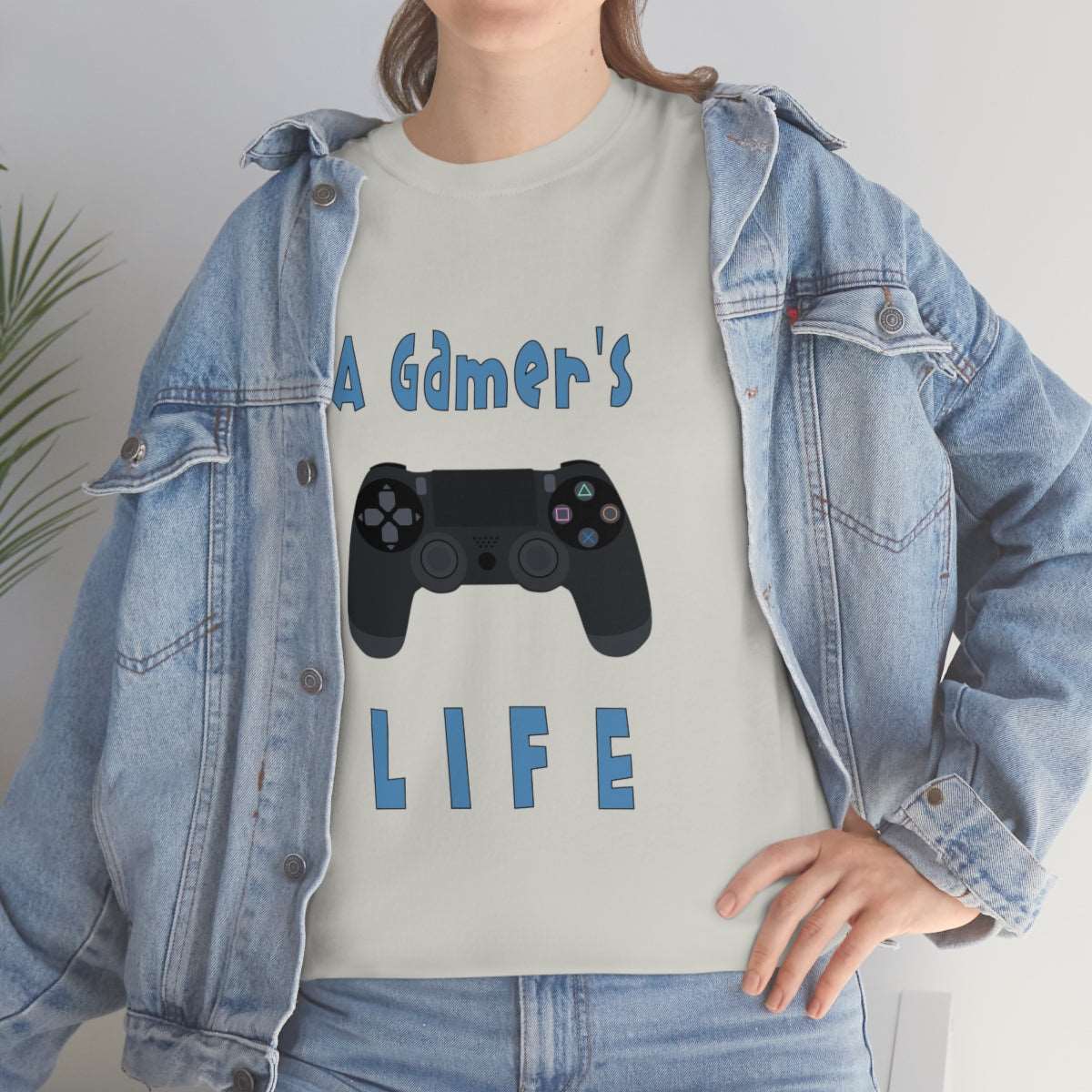 A Gamer's Life Unisex Crew Neck T-Shirt