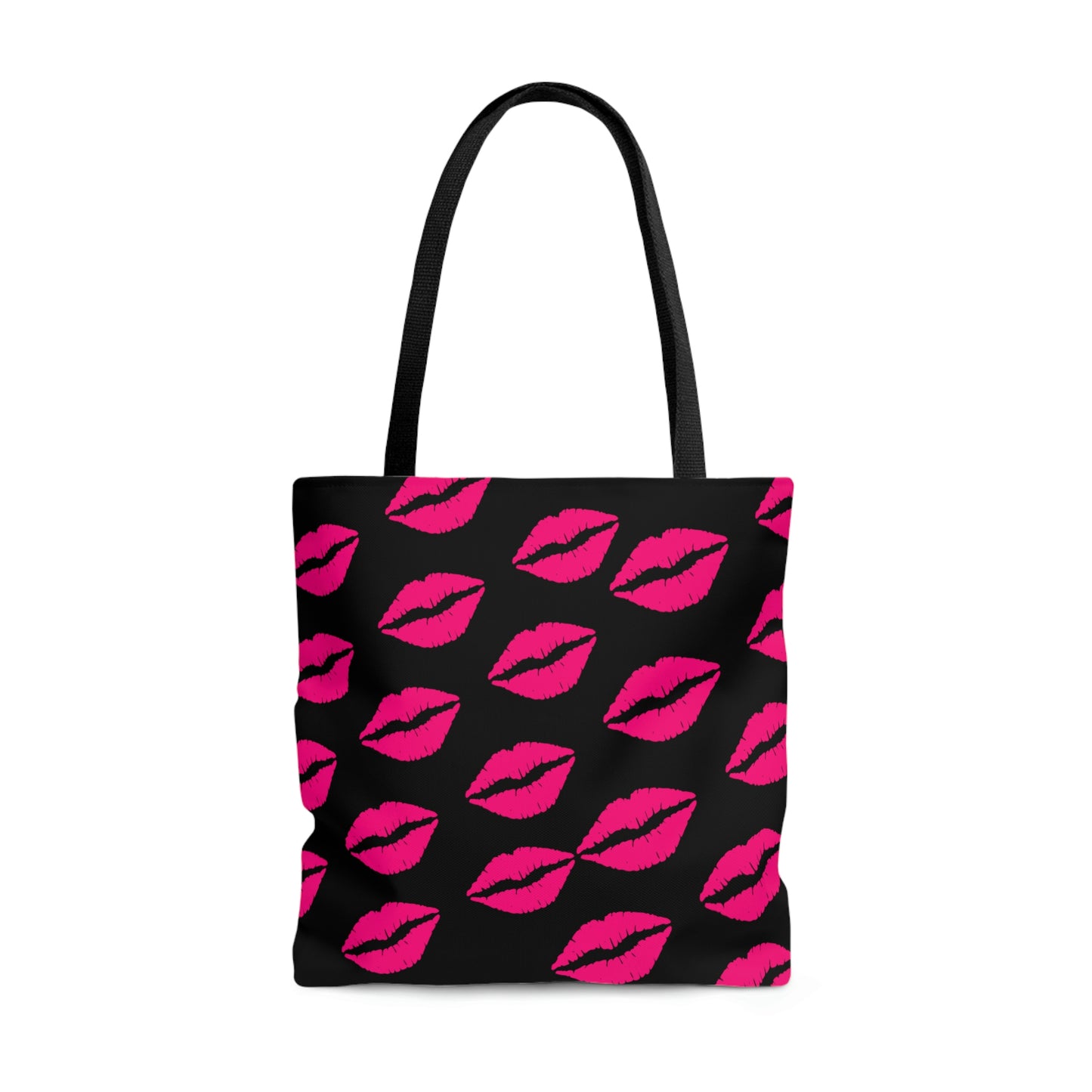 Pink Lips AOP Tote Bag