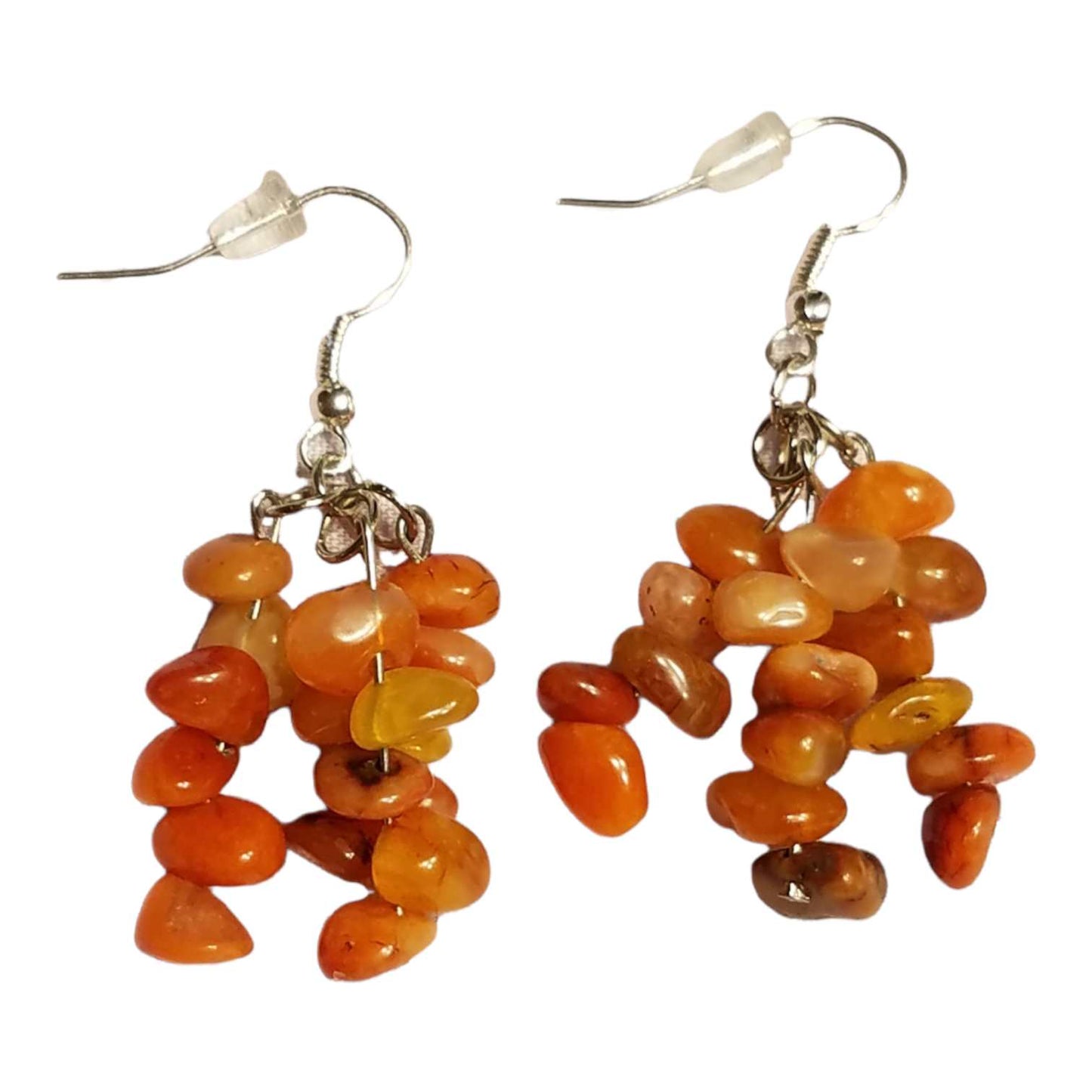 Gemstone Dangle Earrings