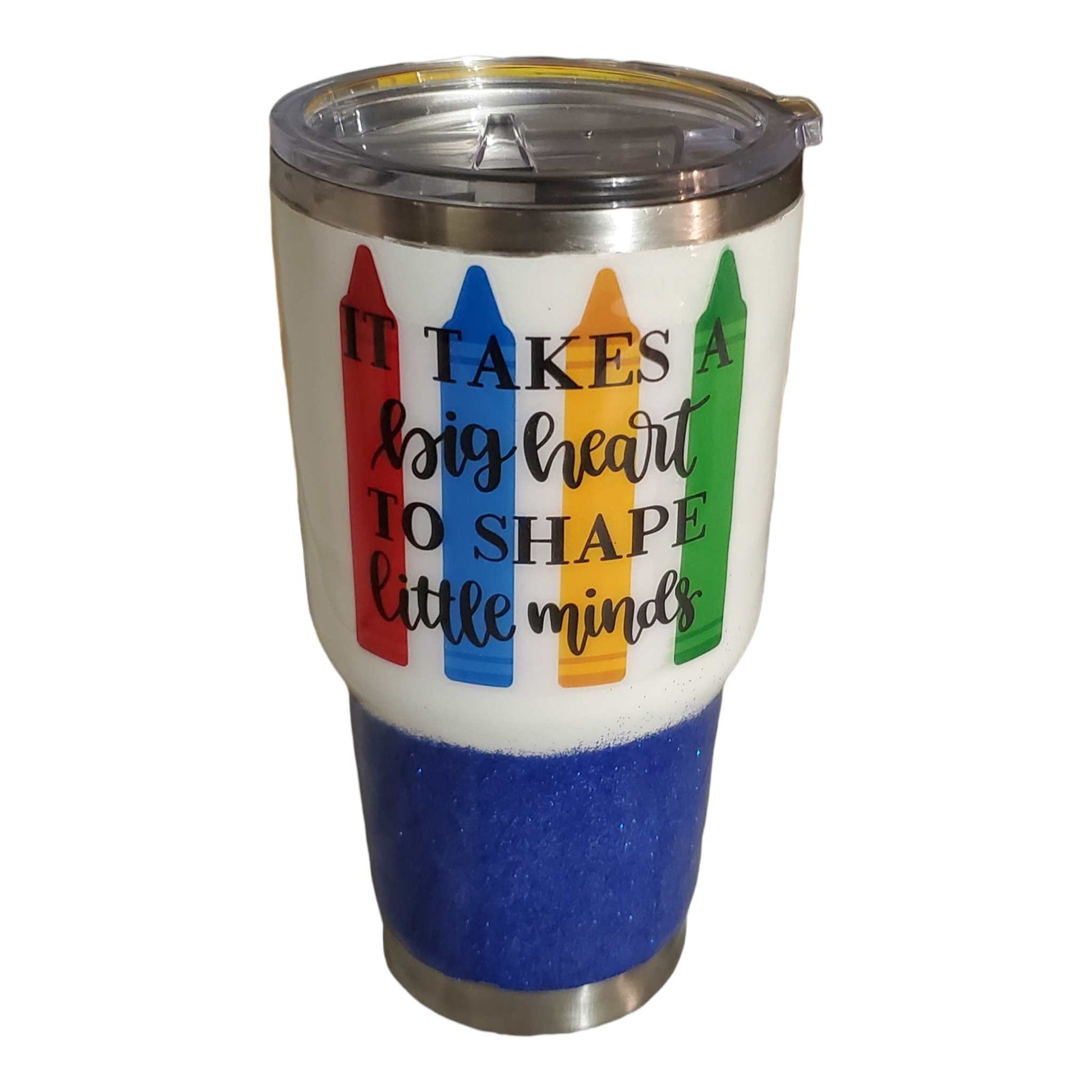 It Takes A Big Heart 30 oz Stainless Steel Tumbler