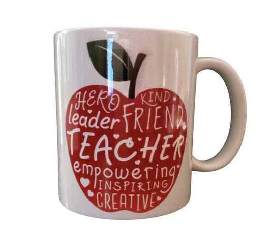 Teacher Appreciation Ceramic Mug