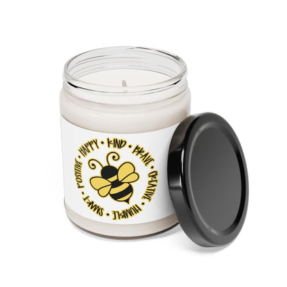Bee Kind White Sage & Lavender Scented Soy Candle, 9oz