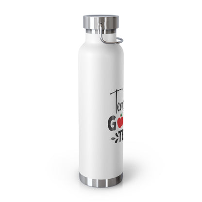 Teachers Are Gonna Teach Copper Vacuum Insulated Bottle, 22oz