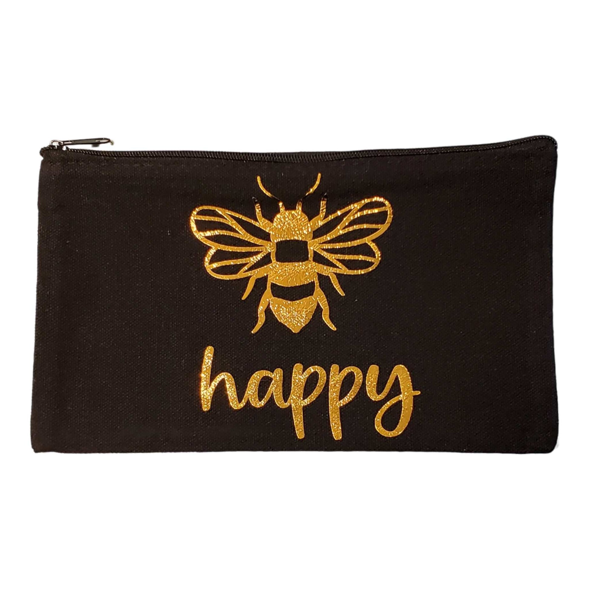 Bee Happy Cosmetic Bag