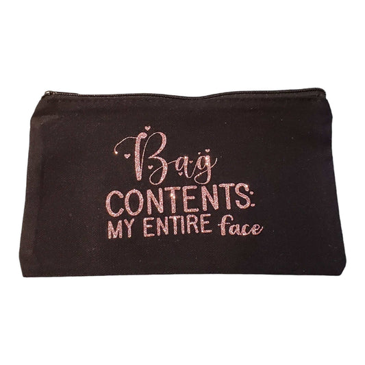 Bag Contents Cosmetic Bag