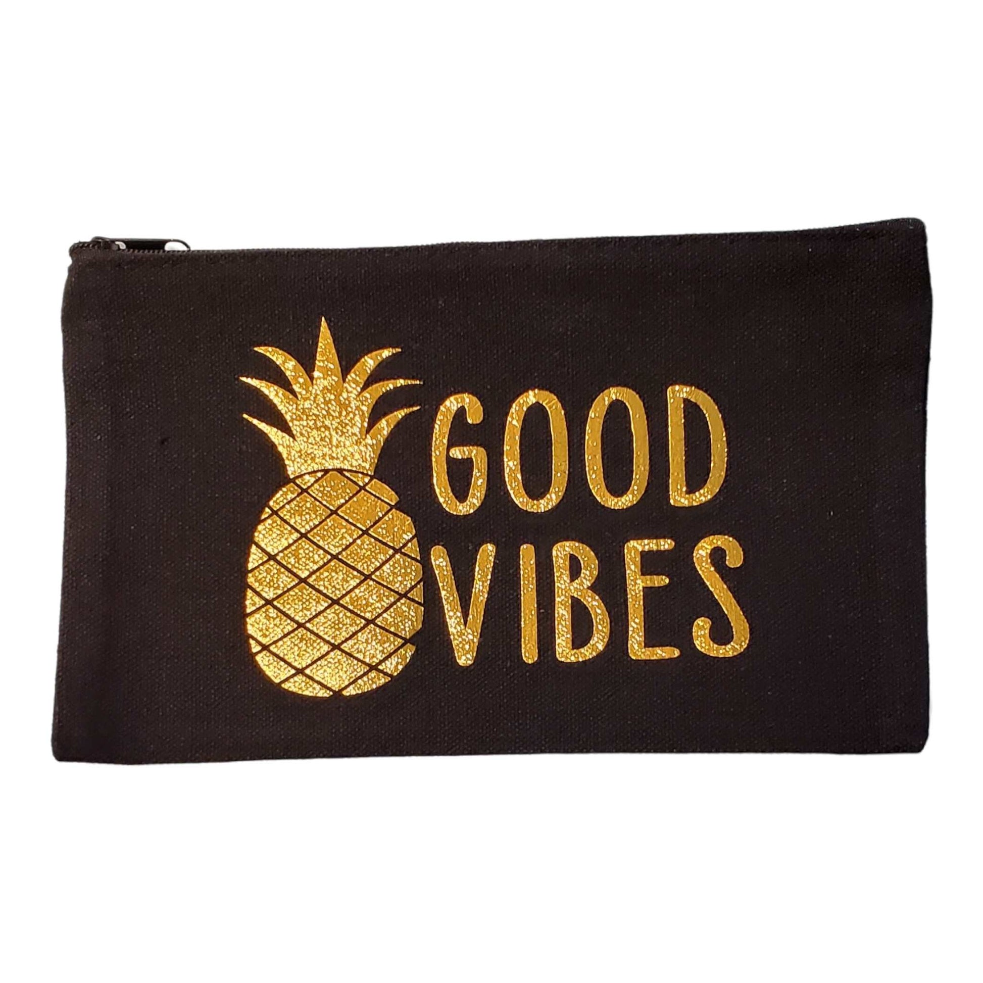 Good Vibes Cosmetic Bag