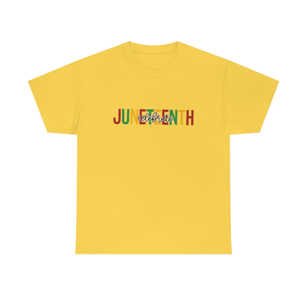 Celebrate Juneteenth Unisex Heavy Cotton Tee