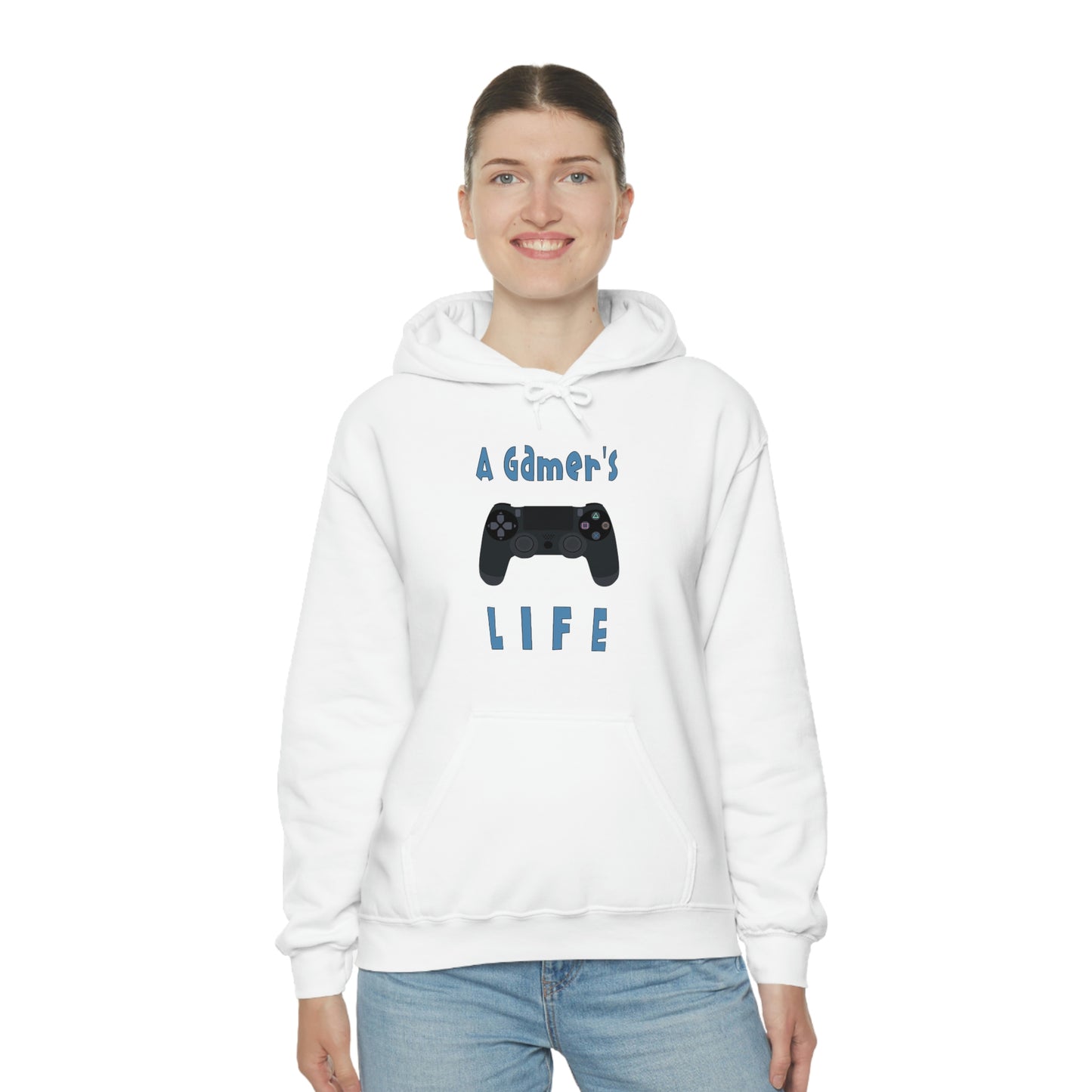 A Gamer's Life Unisex Heavy Blend™ Hooded Sweatshirt