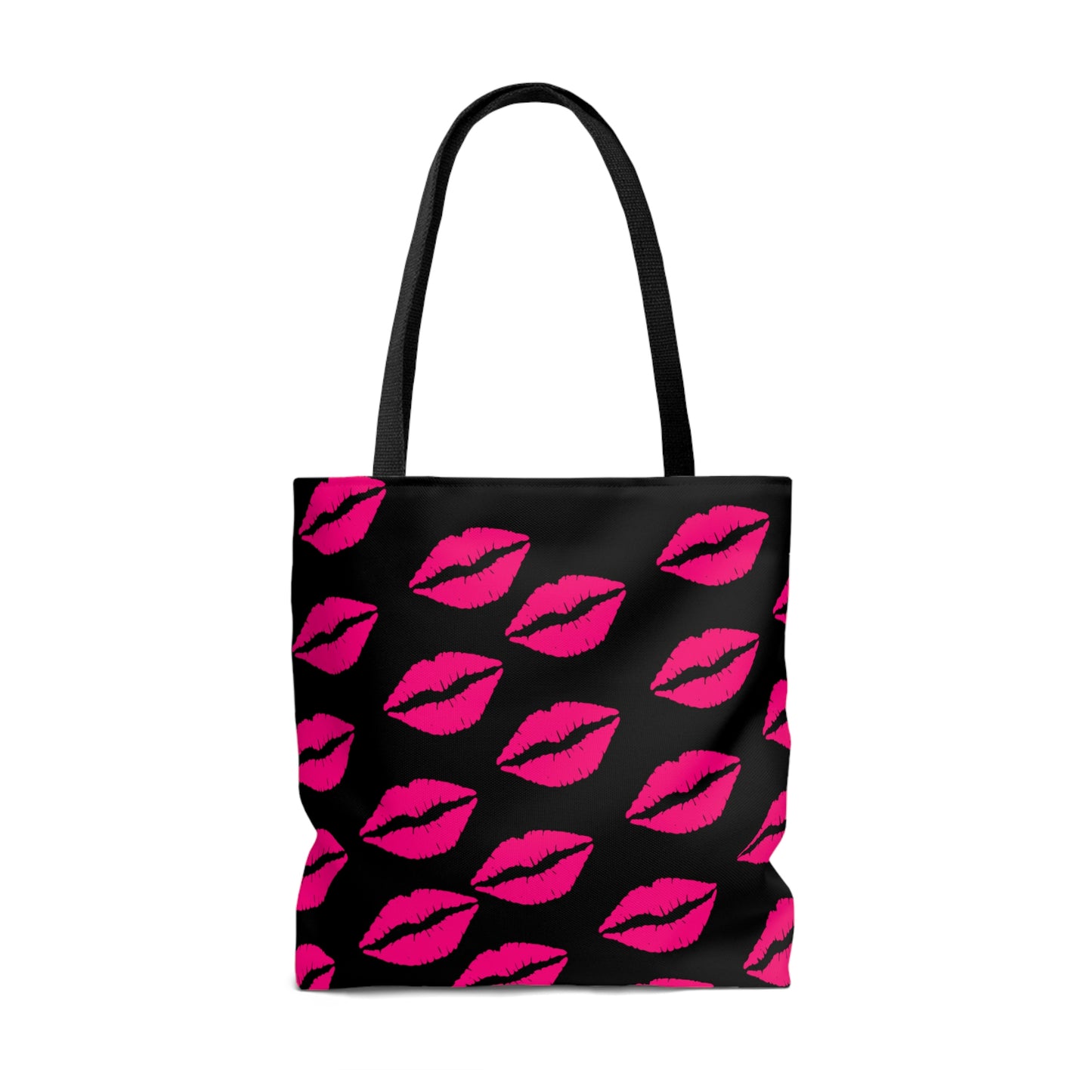 Pink Lips AOP Tote Bag