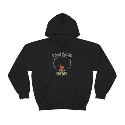 Thank God It's Fro'day Heavy Blend™ Hooded Sweatshirt