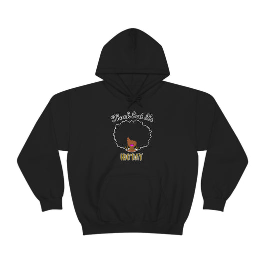 Thank God It's Fro'day Heavy Blend™ Hooded Sweatshirt